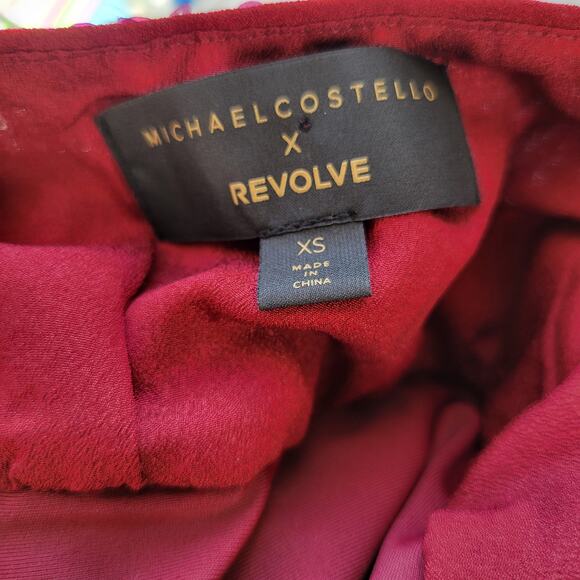 Michael Costello x Revolve Penelope Bodysuit Sequin Open Back Sexy Women XS - Picture 12 of 14